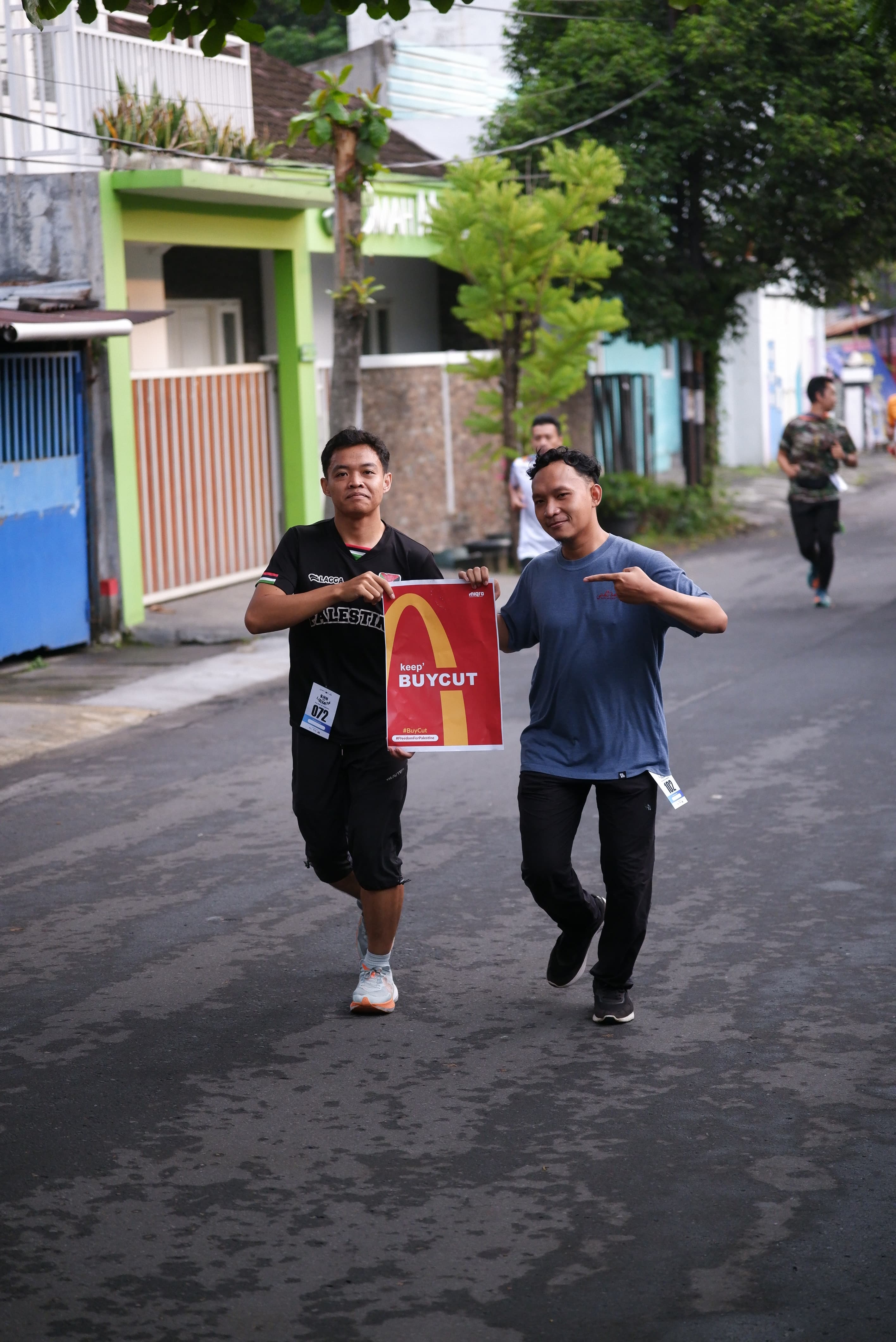 Peserta Menerima Berdakwah di Run For Liberation 2025