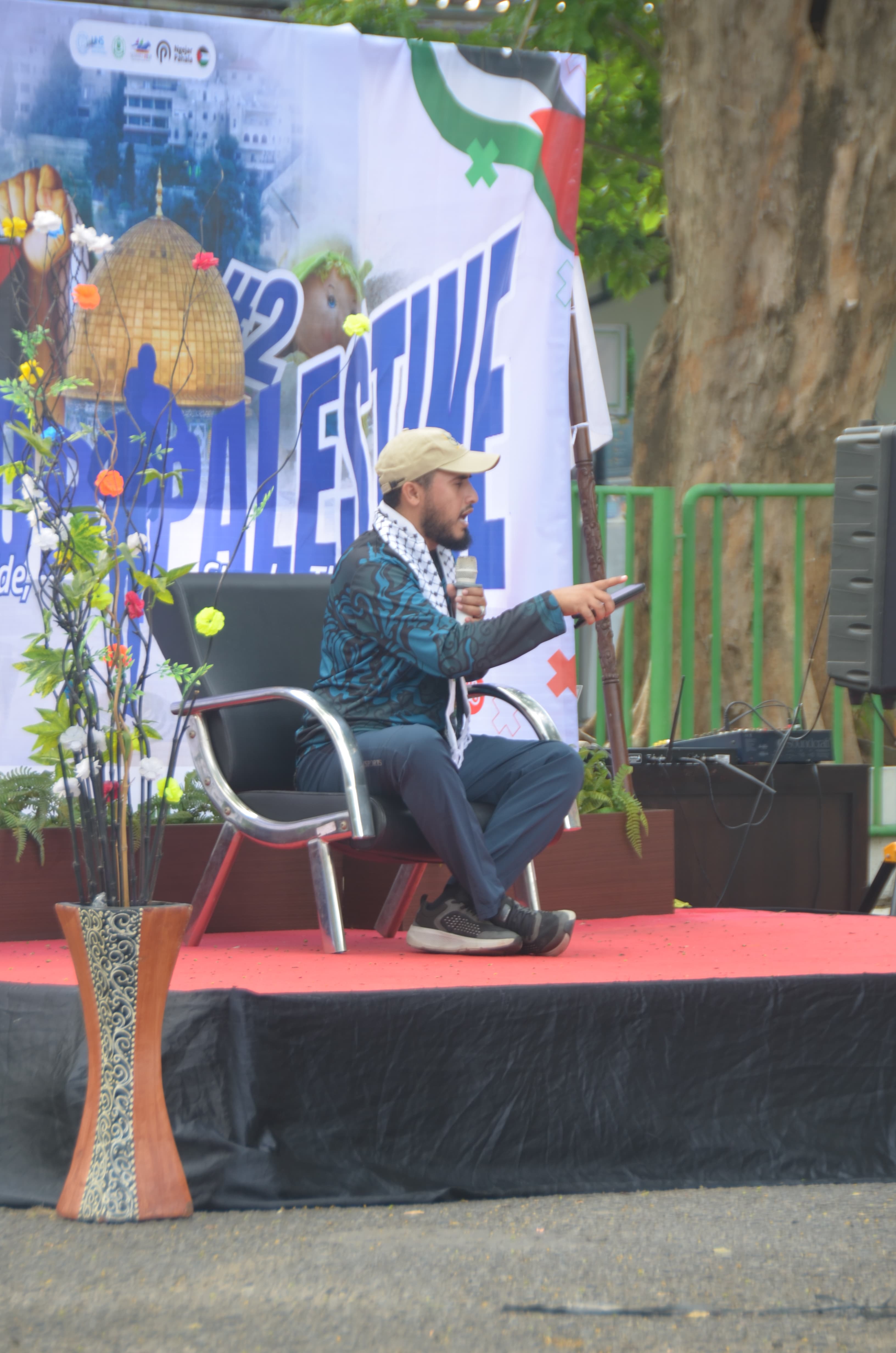 Sesi edukasi dan silaturahmi setelah lari 2025